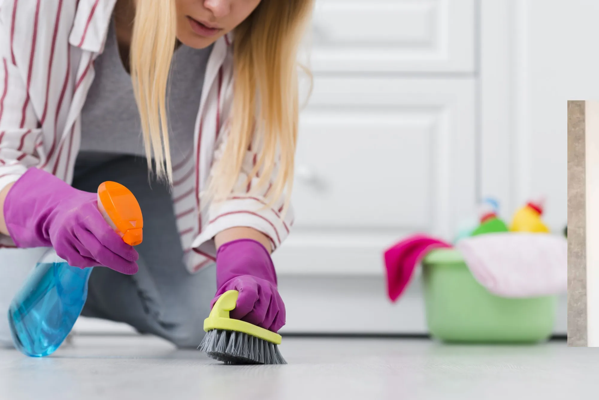 How to Clean Kitchen Tiles and Grout Professionally